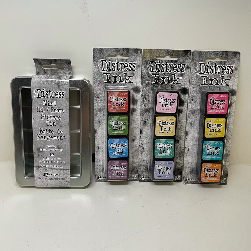 Tim Holtz distress Inks With Storage